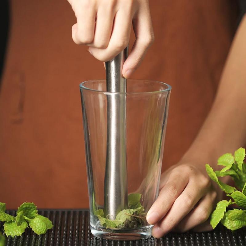 Stainless Steel Muddler with I - Bitters Bottle Set recension och pris