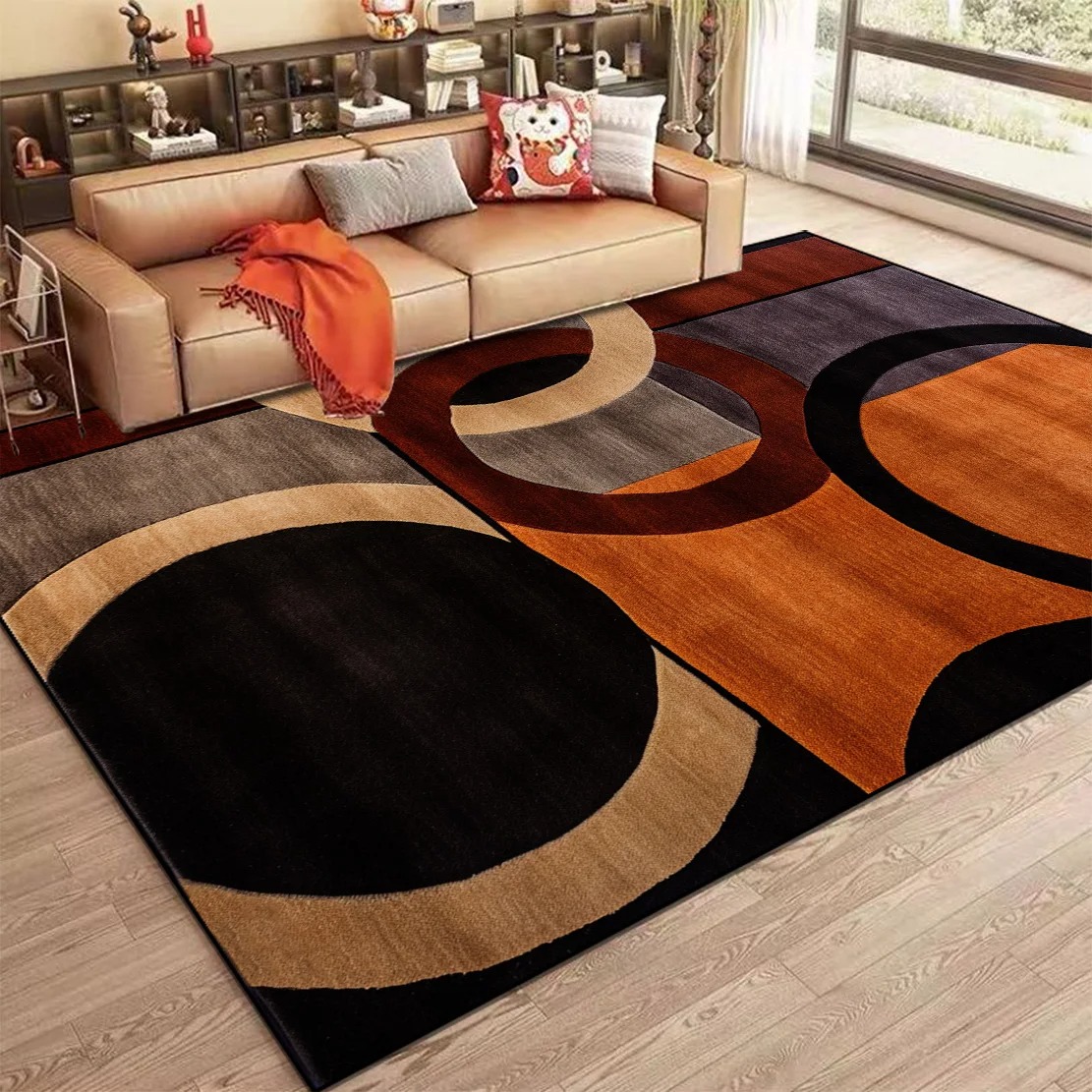 Nordic Abstract Carpet for Liv - Home Bar Lounge recension och pris